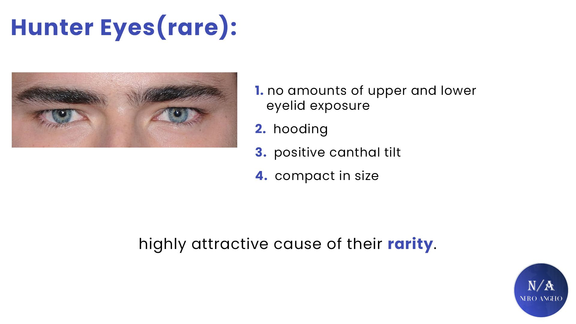 What is an Eye canthal Tilt? Why is a positive tilt more attractive than a  negative tilt among males? - PinkMirror Blog